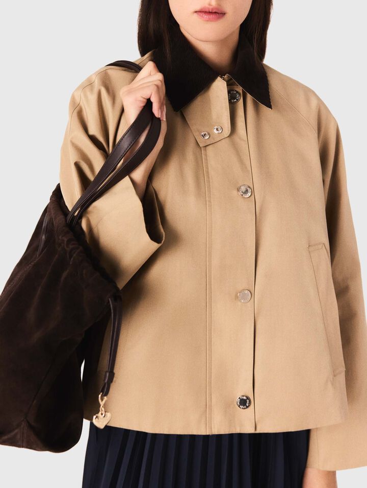 Suede leather M tote bag Suede leather M tote bag