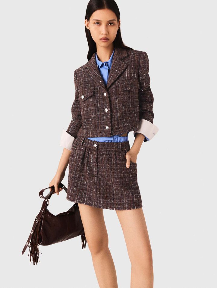Short tweed jacket Short tweed jacket