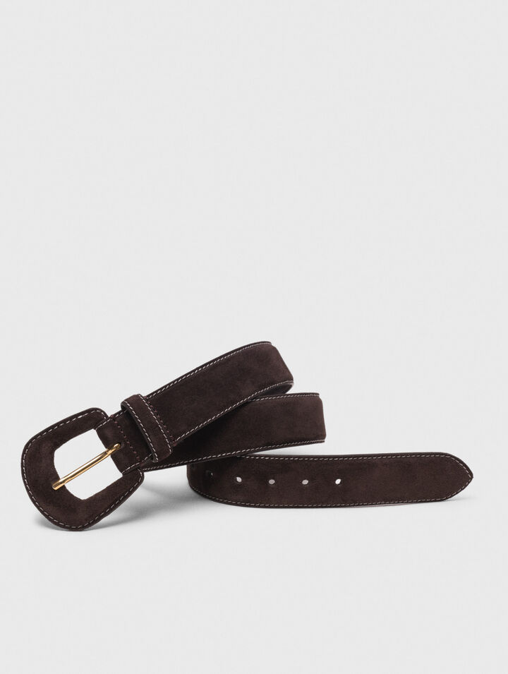 Suede belt Suede belt