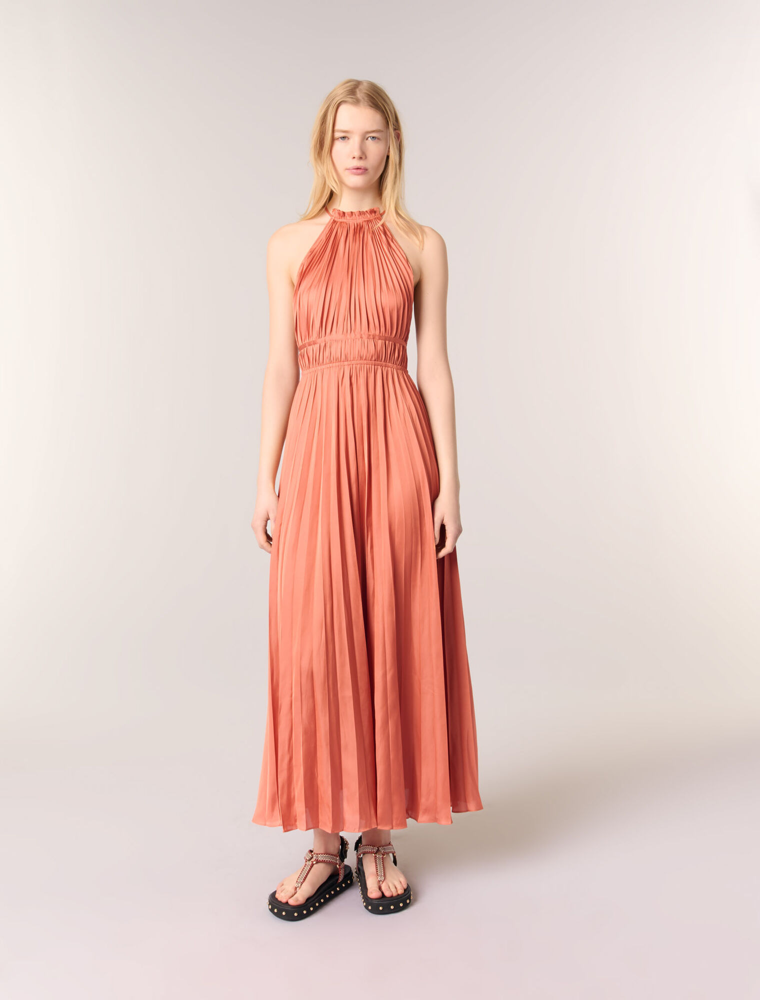 Pleated maxi dress Pleated maxi dress
