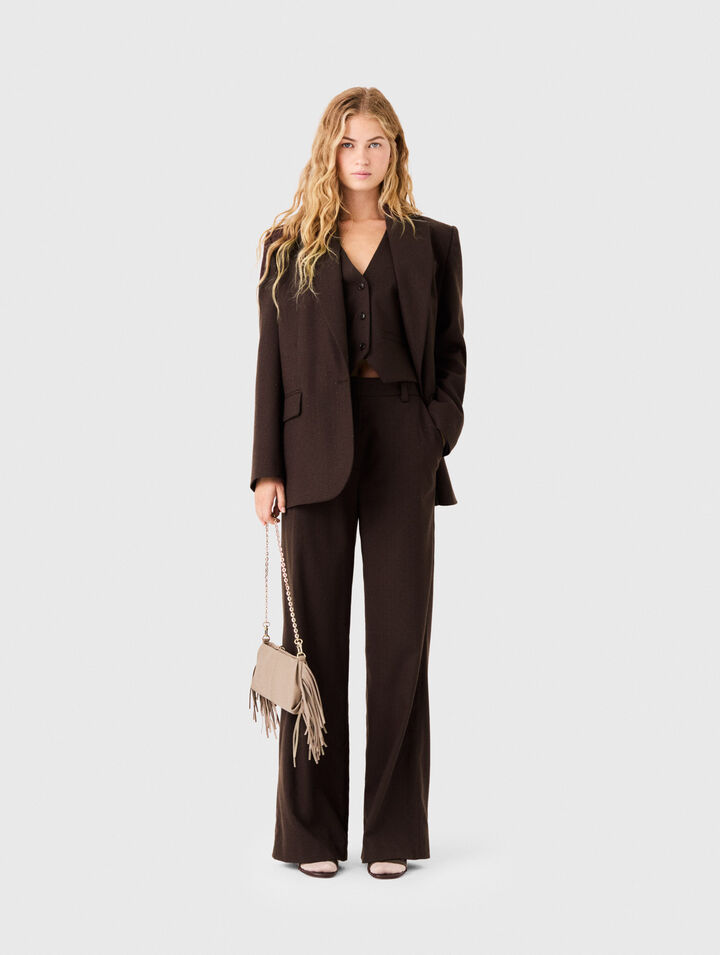 Rhinestone suit trousers
