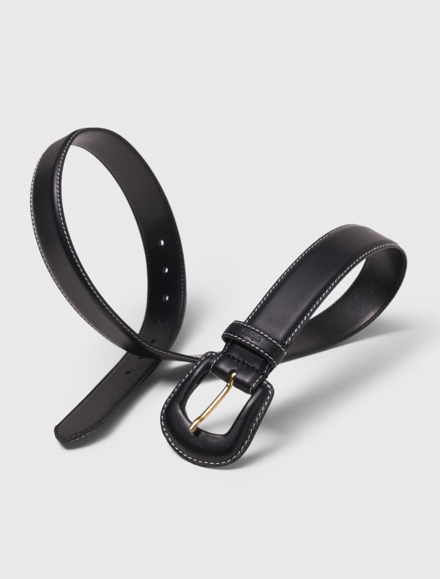 Leather belt