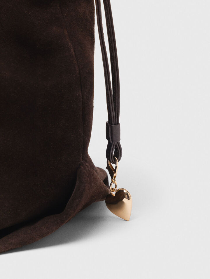 Suede leather M tote bag Suede leather M tote bag