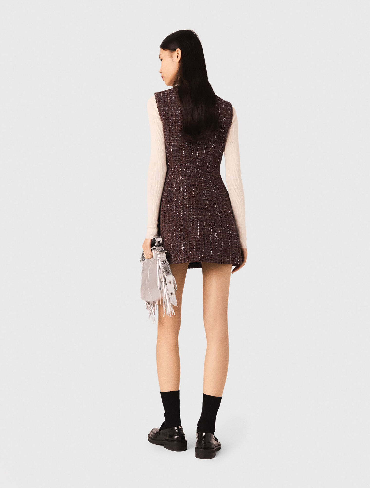 Short tweed dress