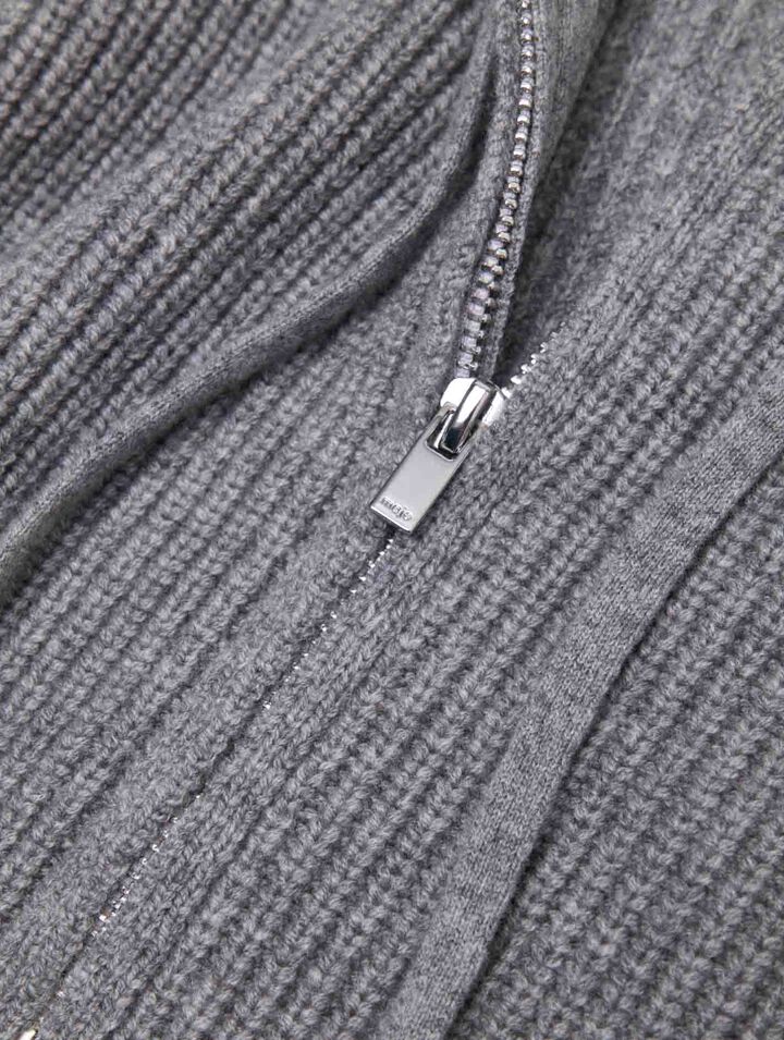 Knit collar Knit collar