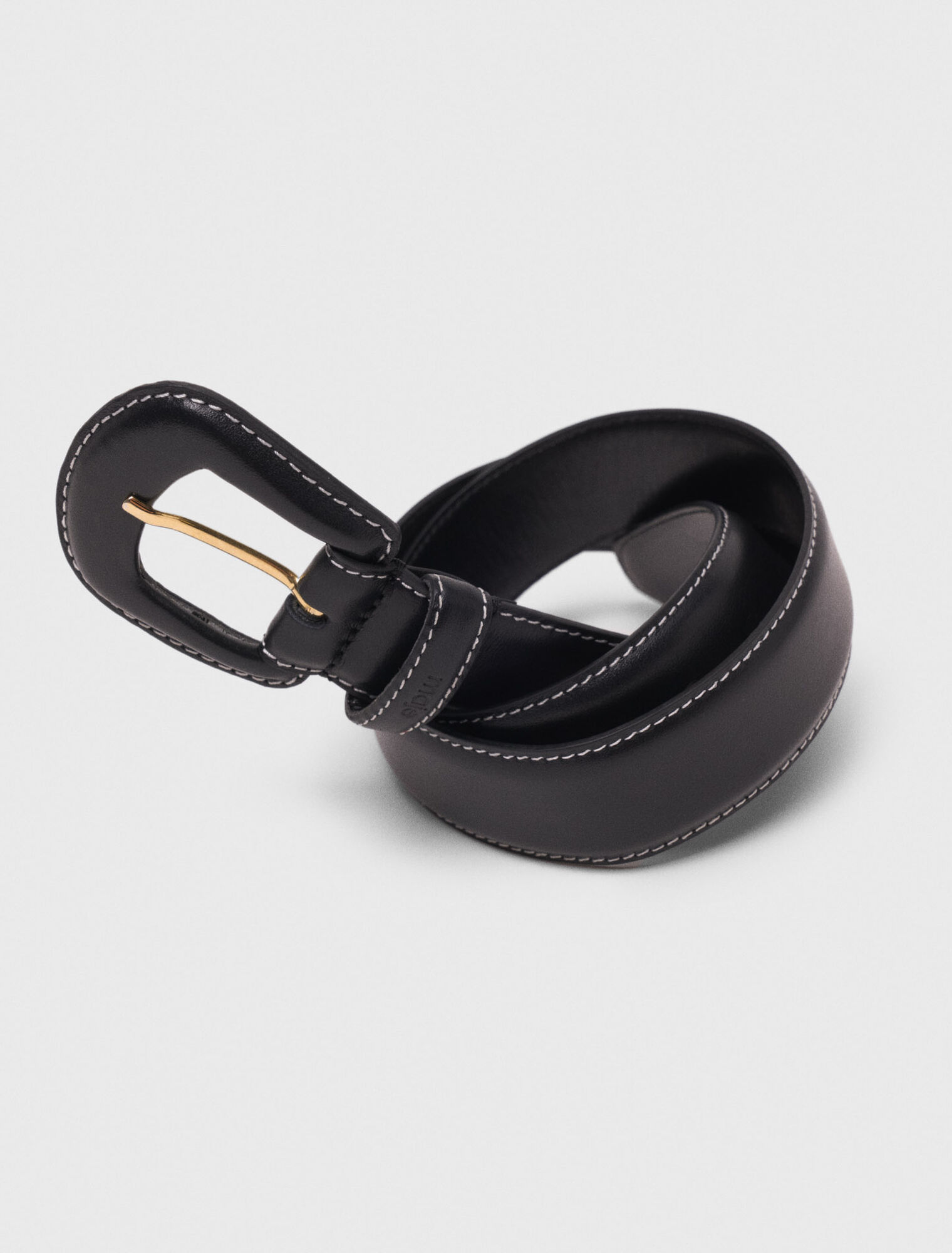 Leather belt