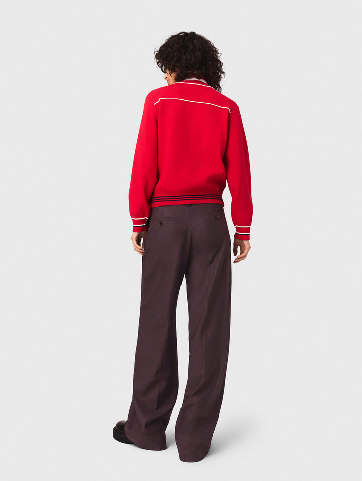 Wide-leg suit trousers Wide-leg suit trousers