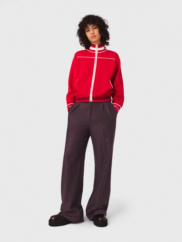 Wide-leg suit trousers Wide-leg suit trousers