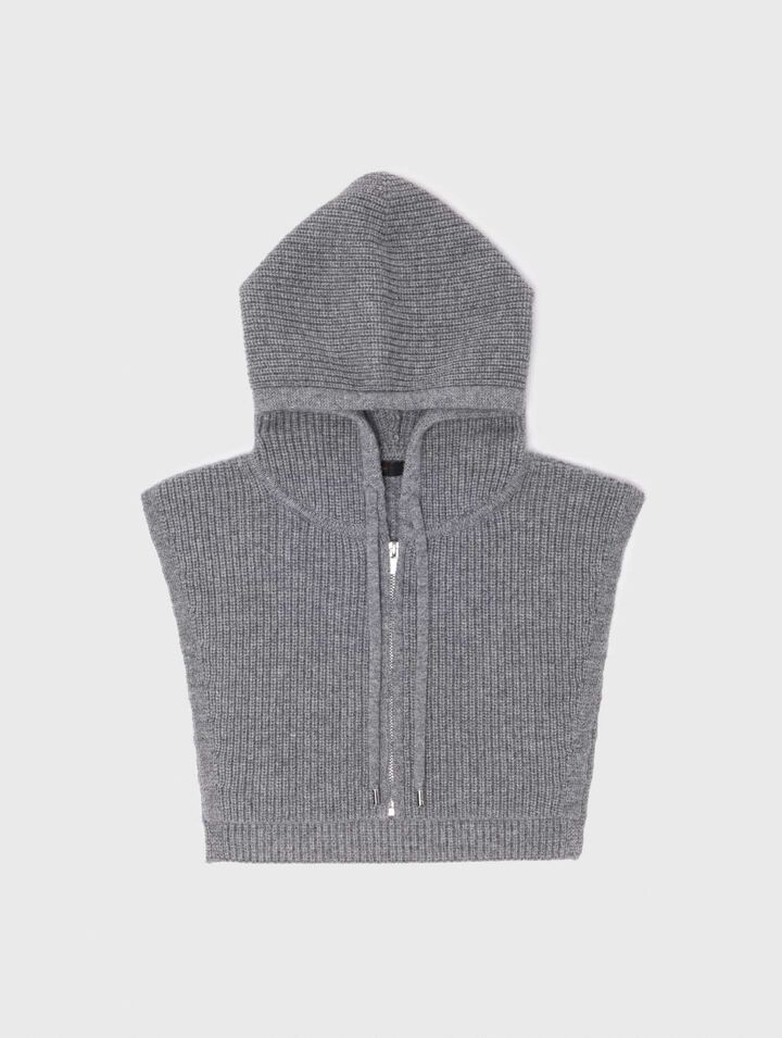 Knit collar Knit collar