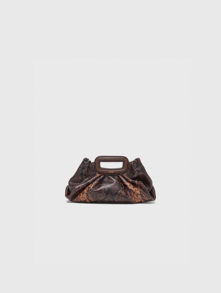 Milpli mini embossed leather