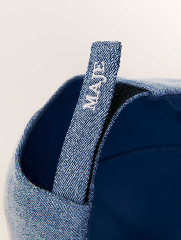 Denim cap Denim cap