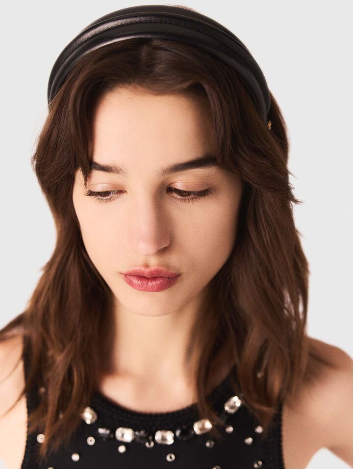 Leather headband Leather headband
