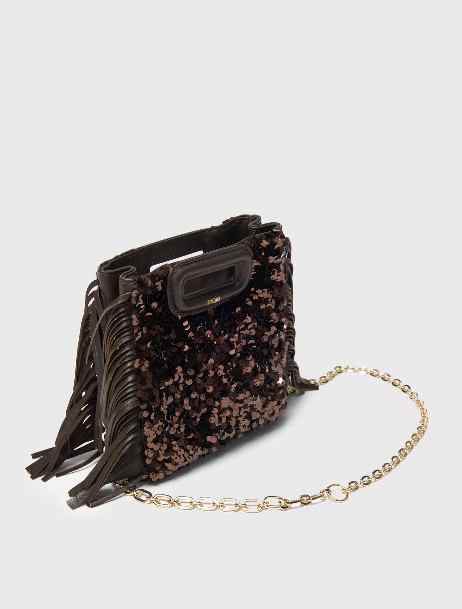 Sequin M mini bag