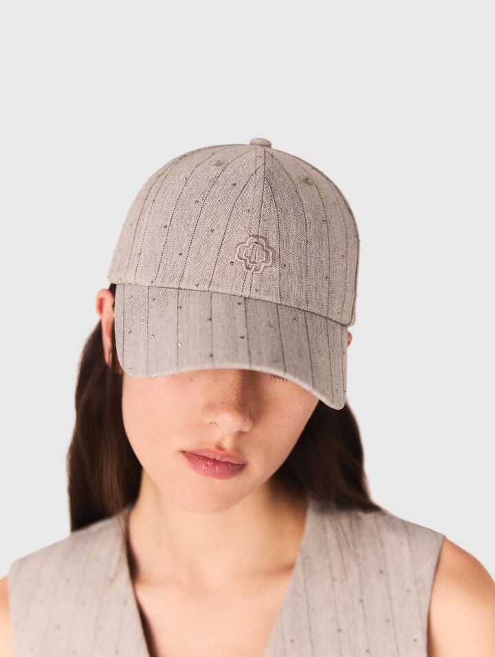 Printed cotton hat Printed cotton hat