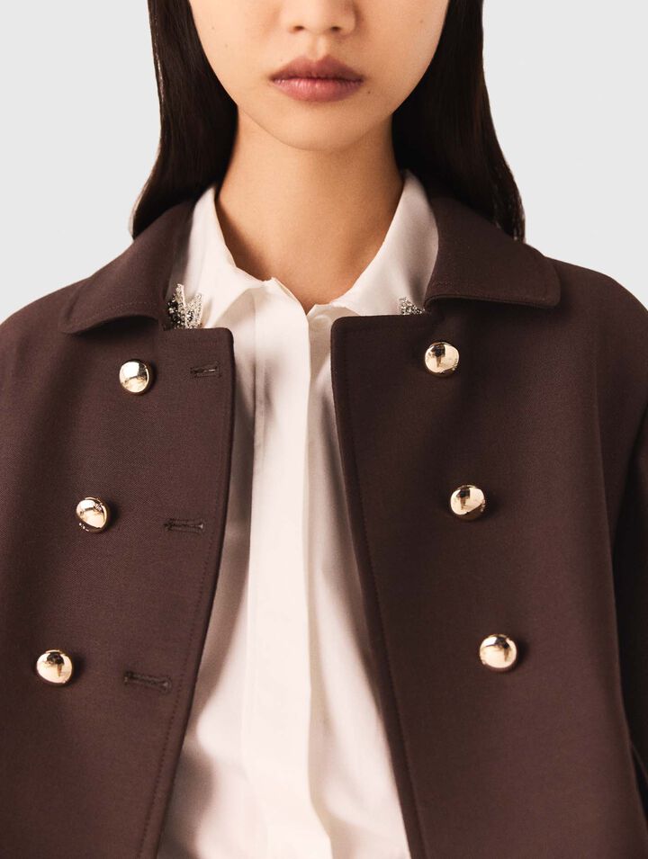 Short double-breasted jacket Short double-breasted jacket