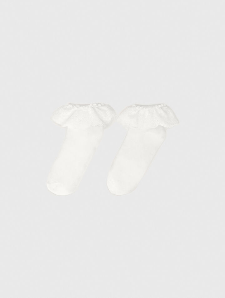 Lace frill socks Lace frill socks