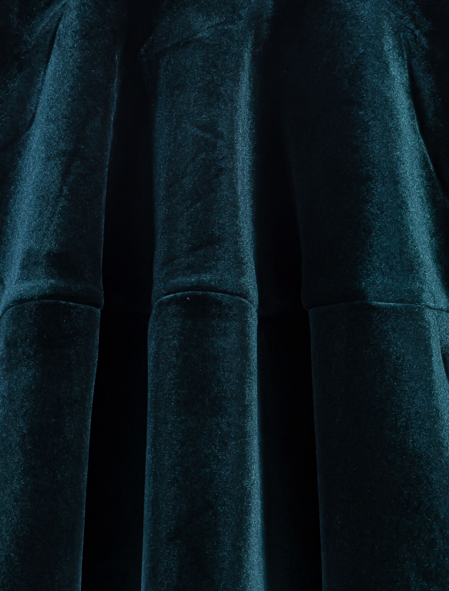 Velvet skater dress