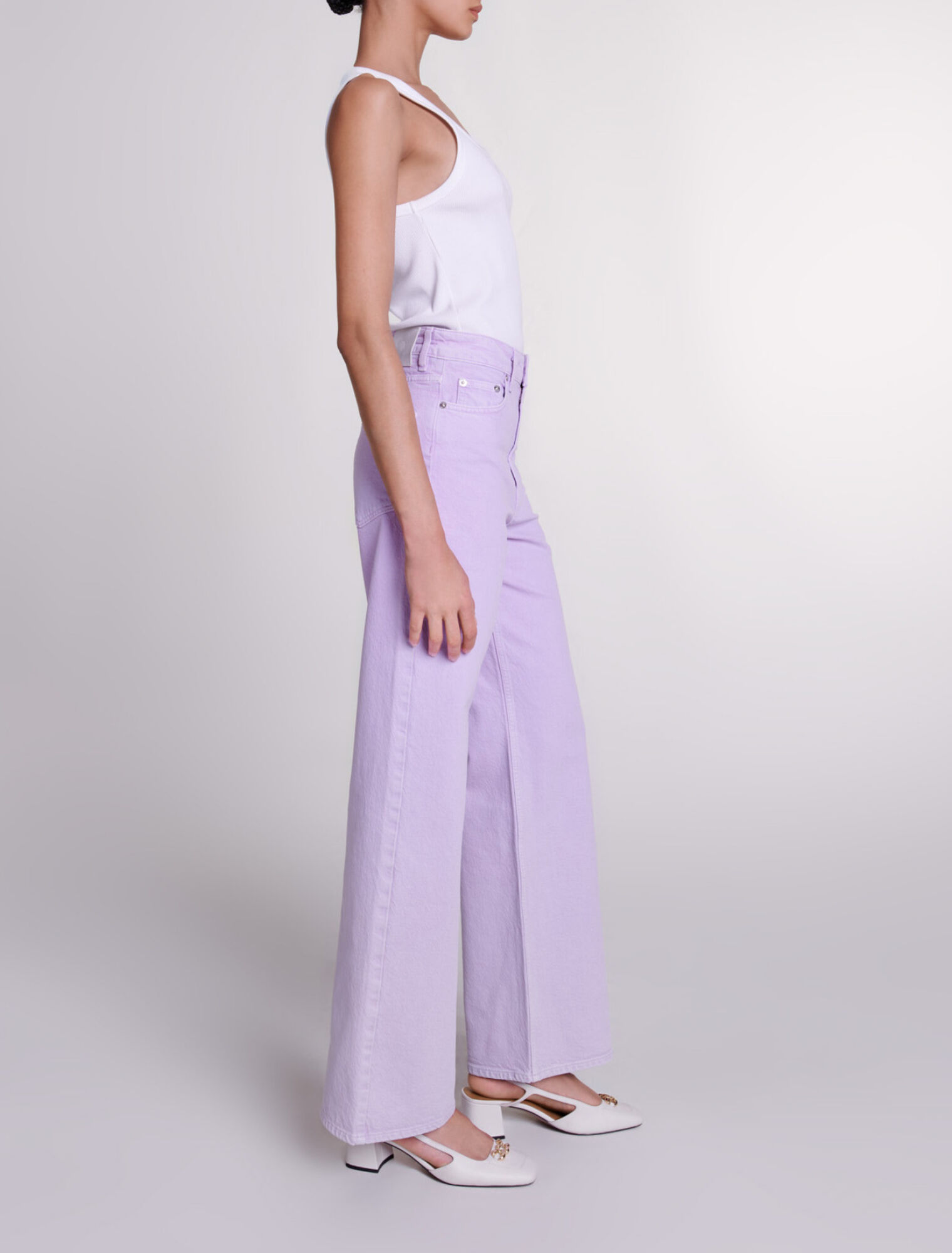 Faded wide-leg jeans Faded wide-leg jeans