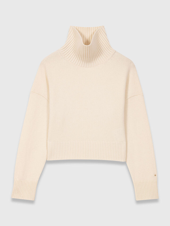 High-neck cashmere jumper High-neck cashmere jumper