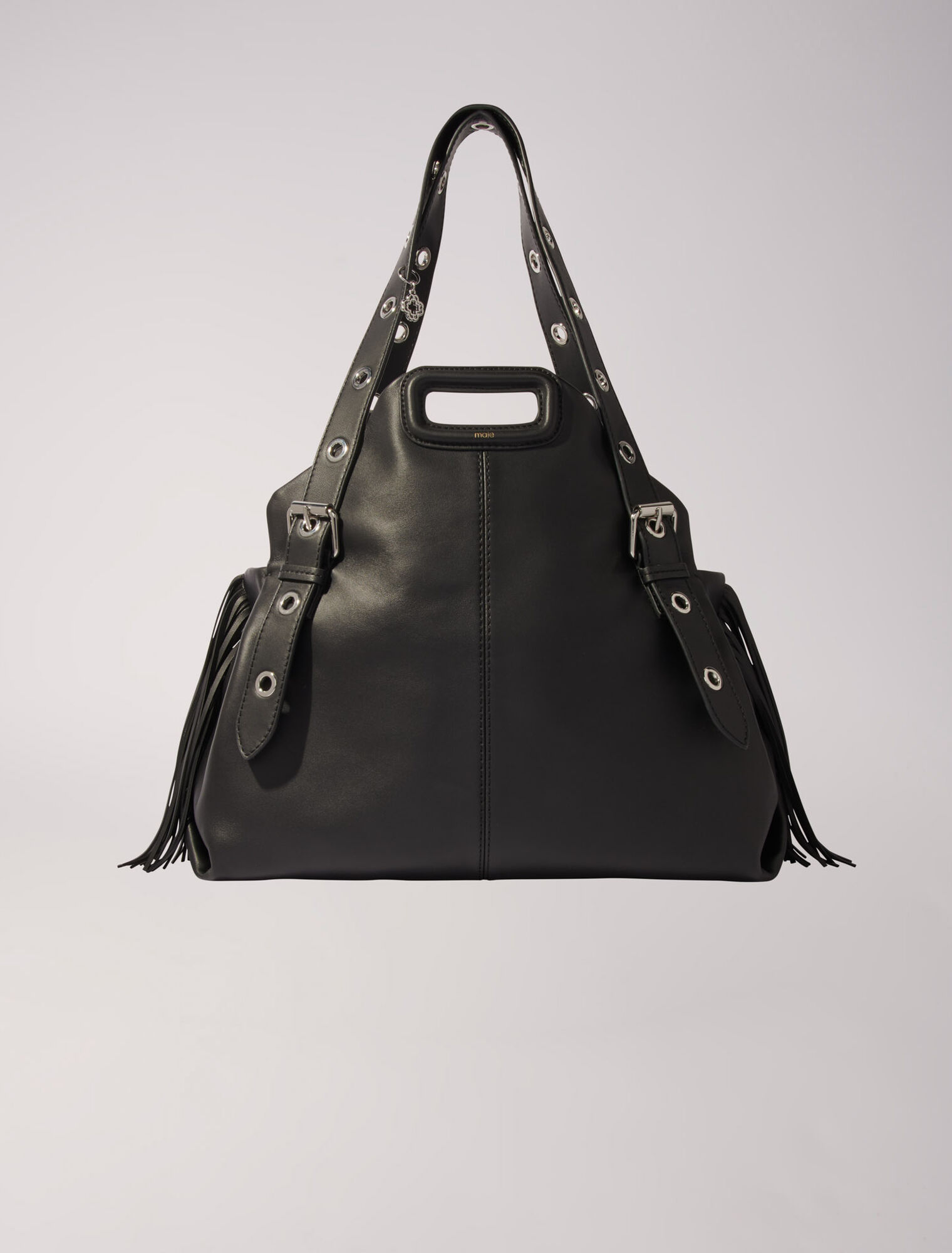 Plain leather Miss M XL bag