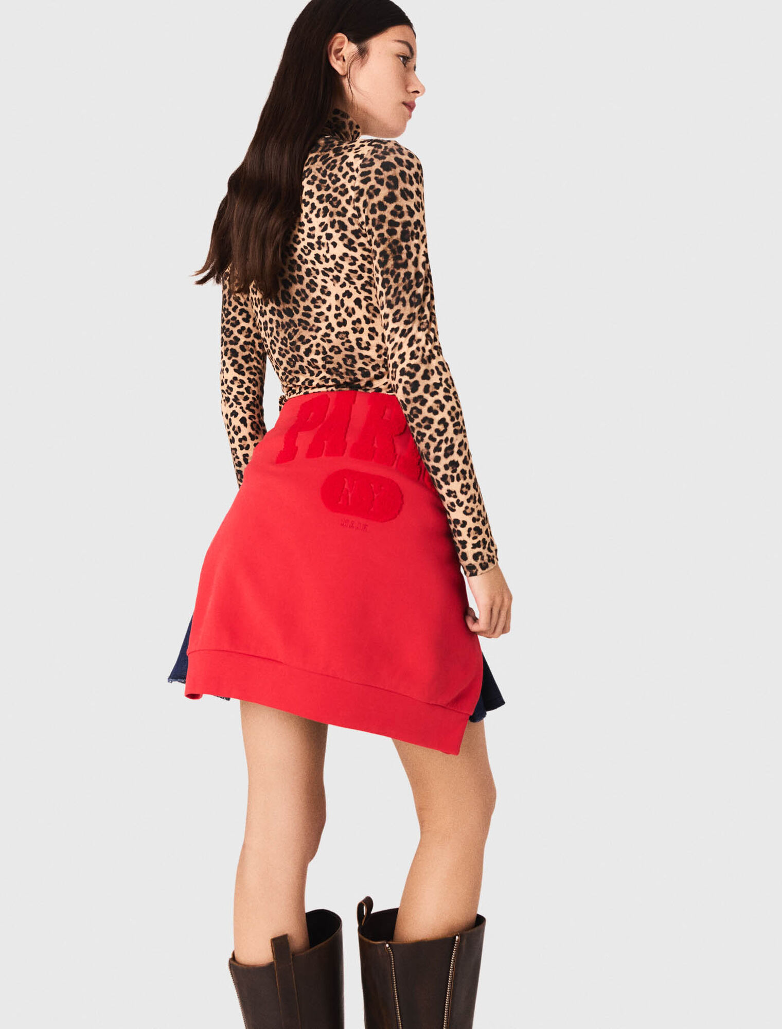 Leopard print T-shirt