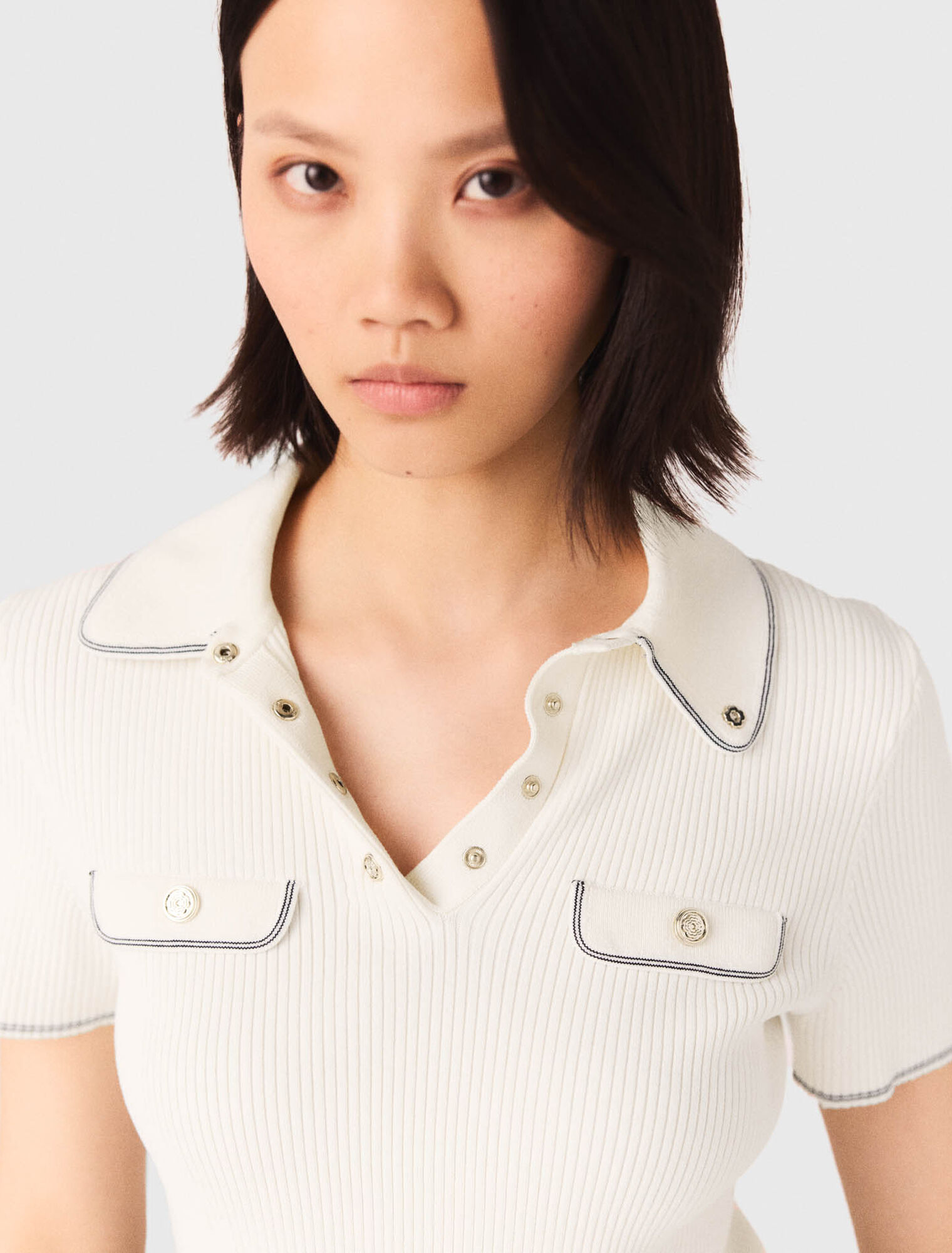 Short-sleeve polo shirt