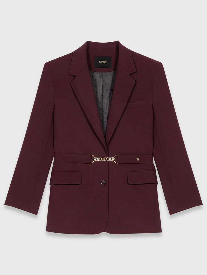 Belted suit jacket Belted suit jacket