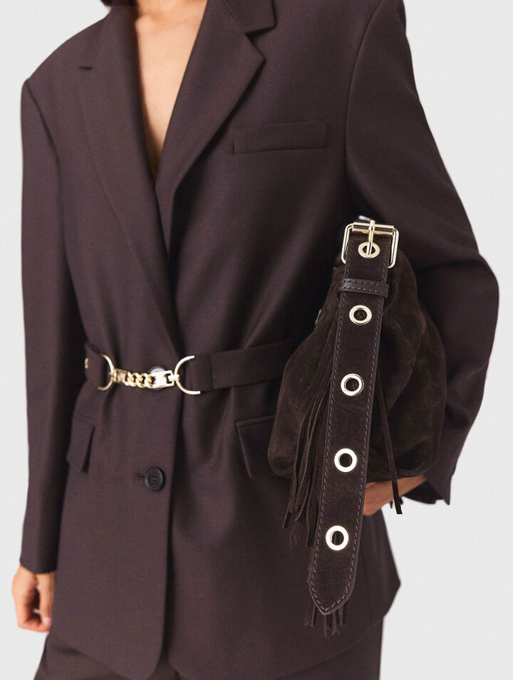 Belted suit jacket Belted suit jacket