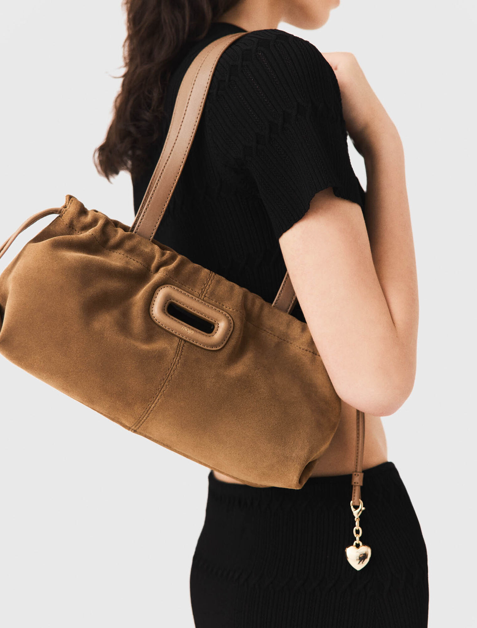 Suede Milpli Gazette bag