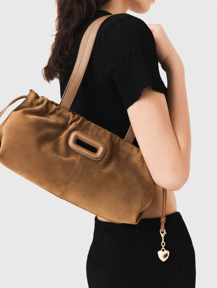 Suede Milpli Gazette bag