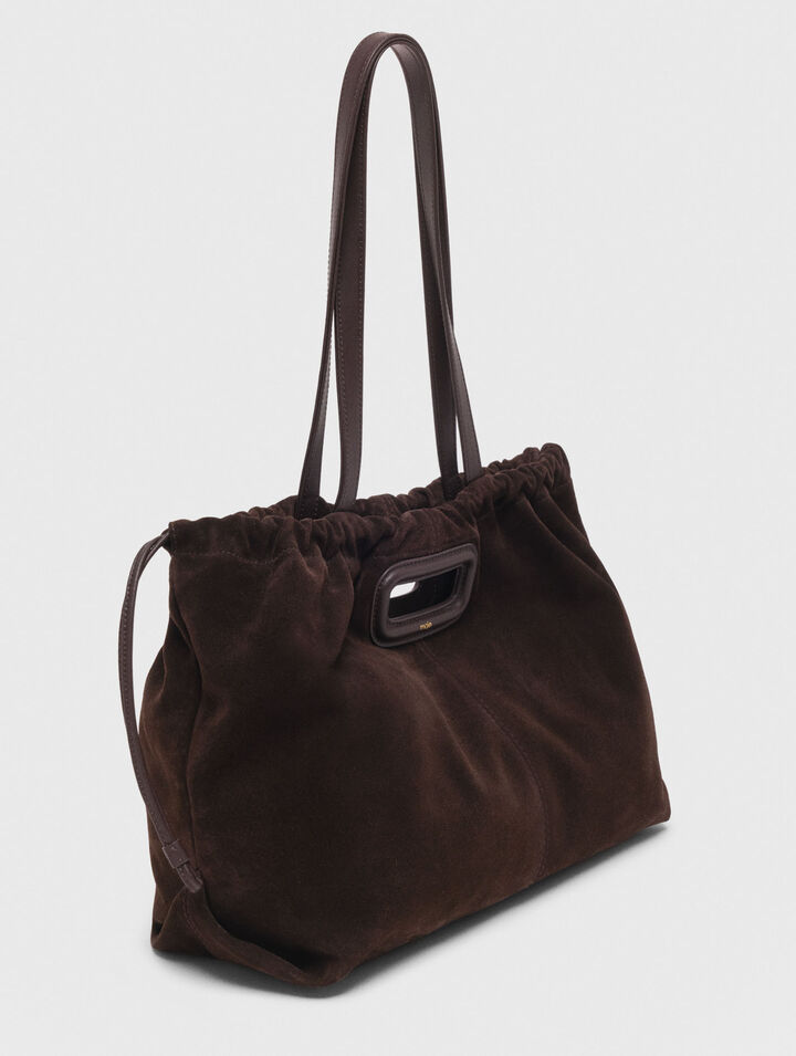Suede leather M tote bag Suede leather M tote bag