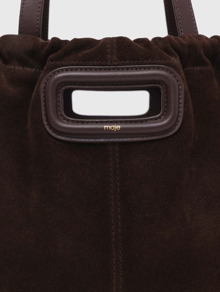 Suede leather M tote bag Suede leather M tote bag
