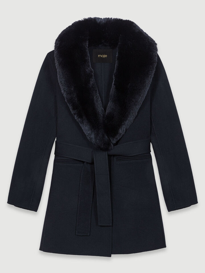 Double-faced mid-length coat Double-faced mid-length coat