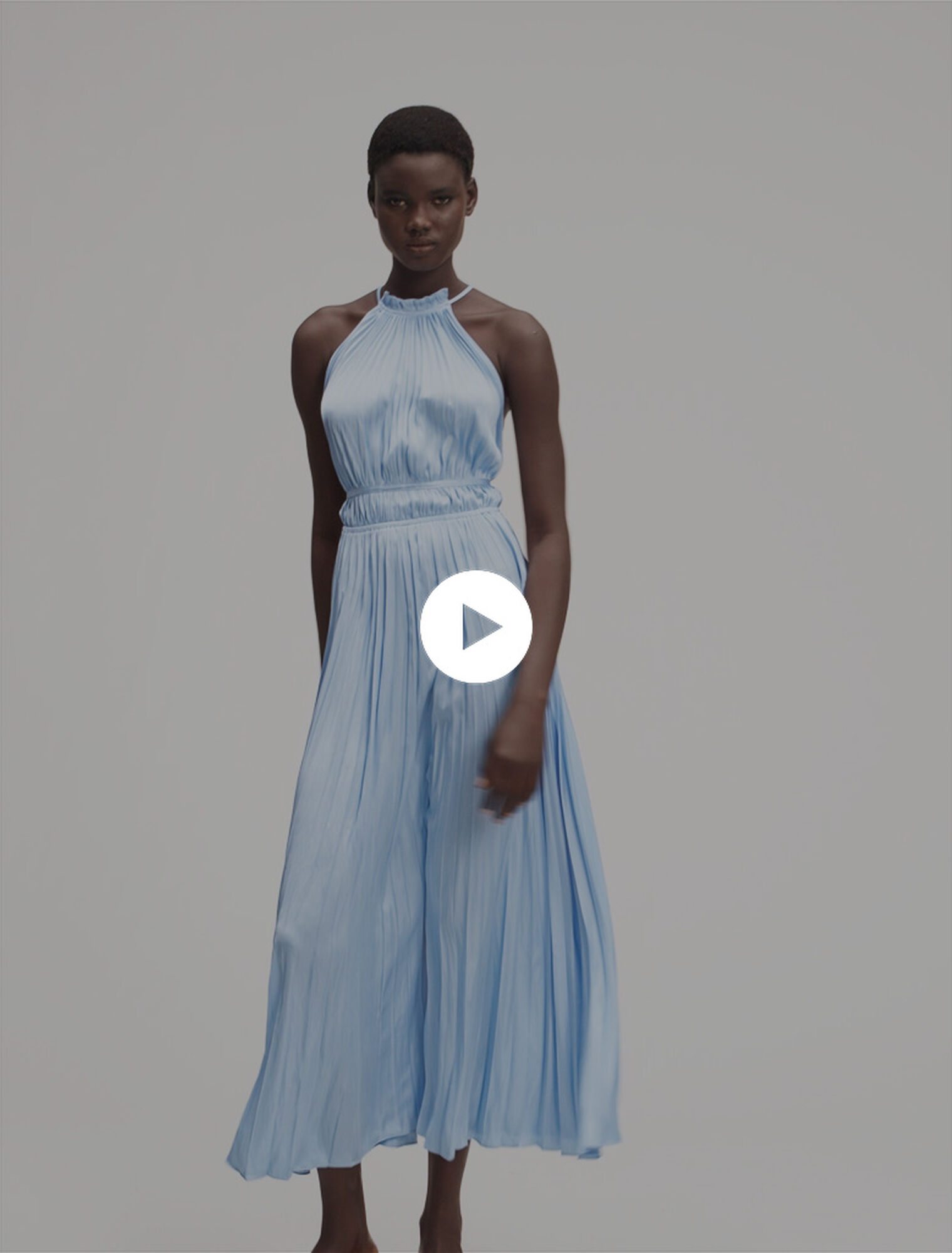 Pleated maxi dress Pleated maxi dress