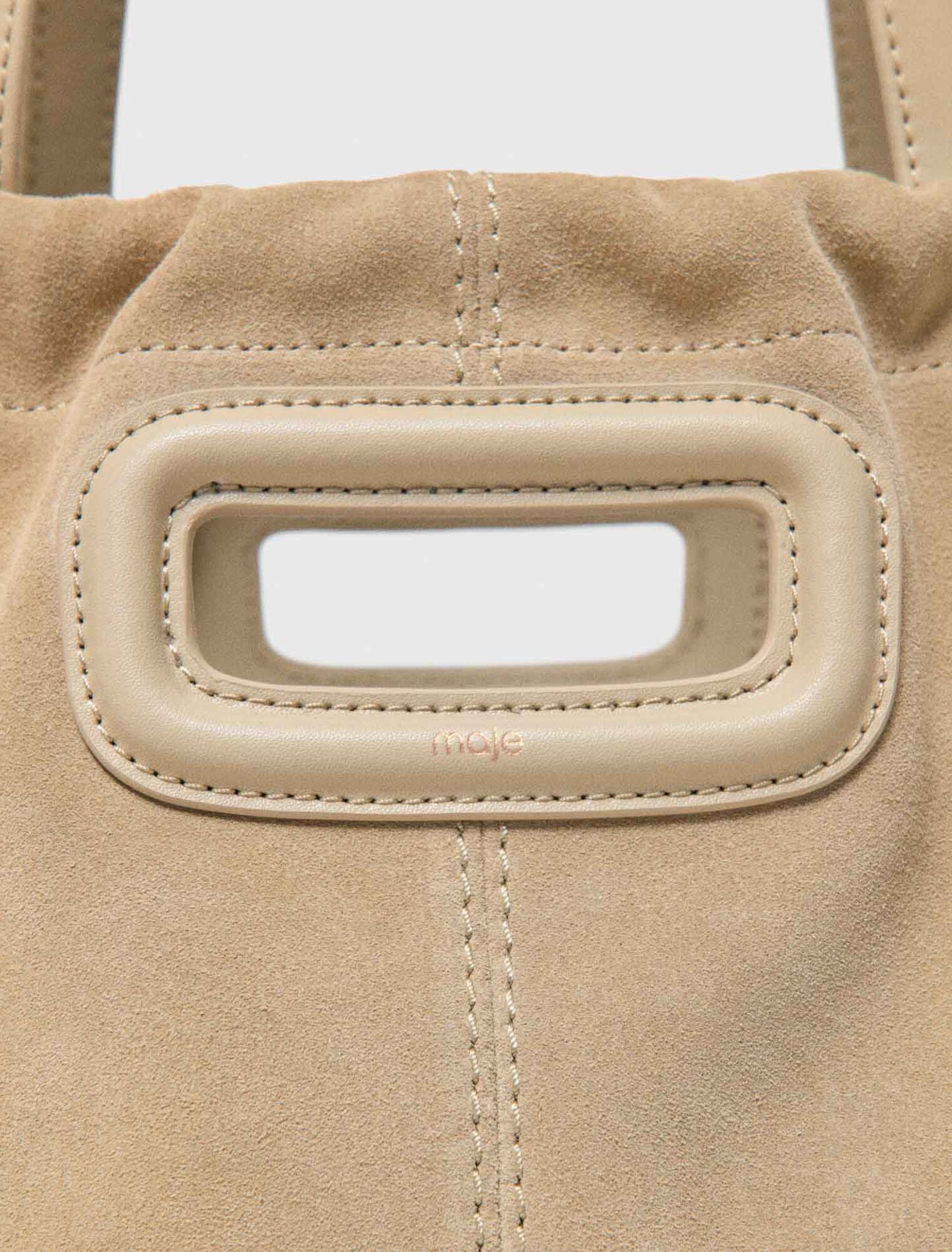 Suede Milpli tote bag