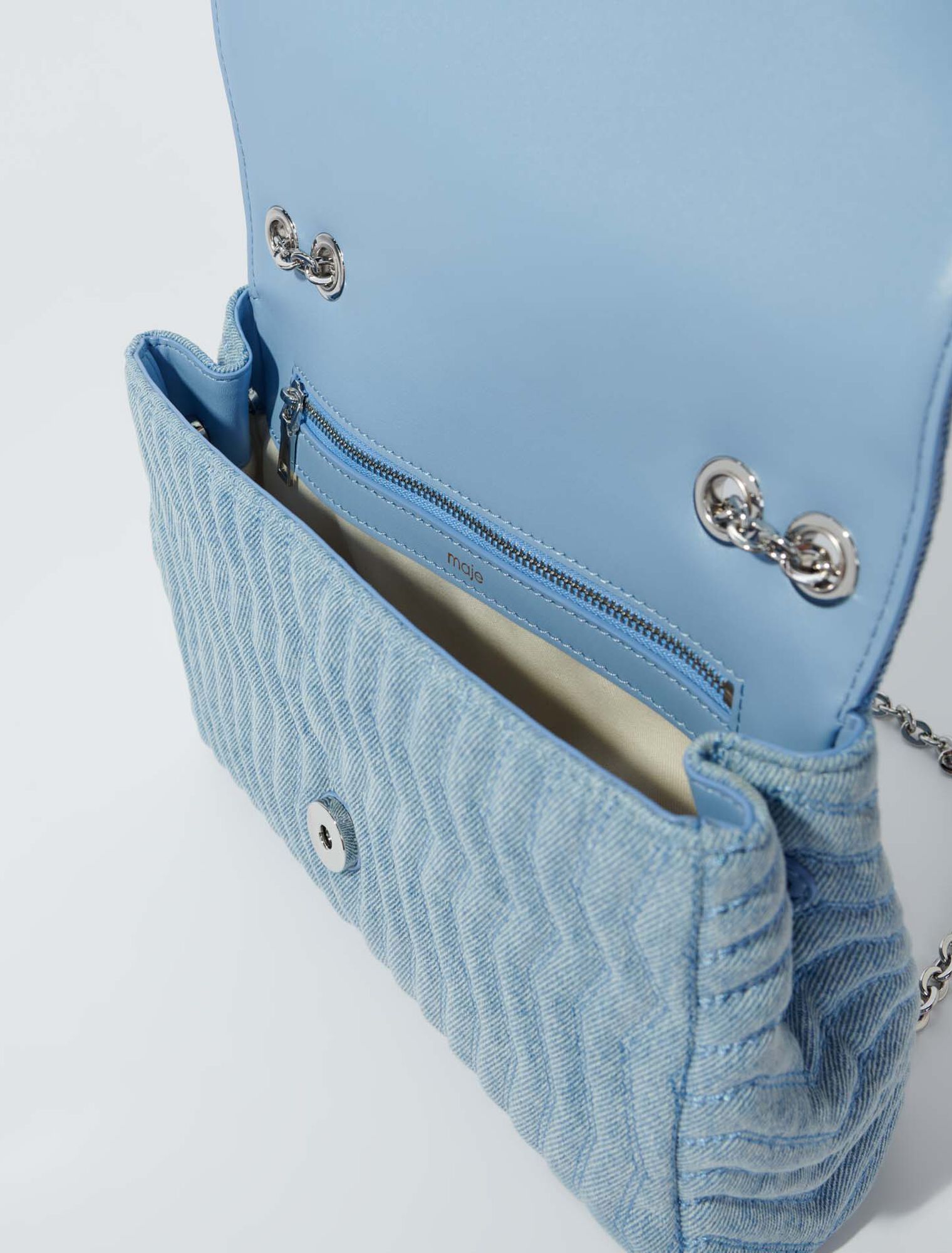 Cloverbloom denim bag