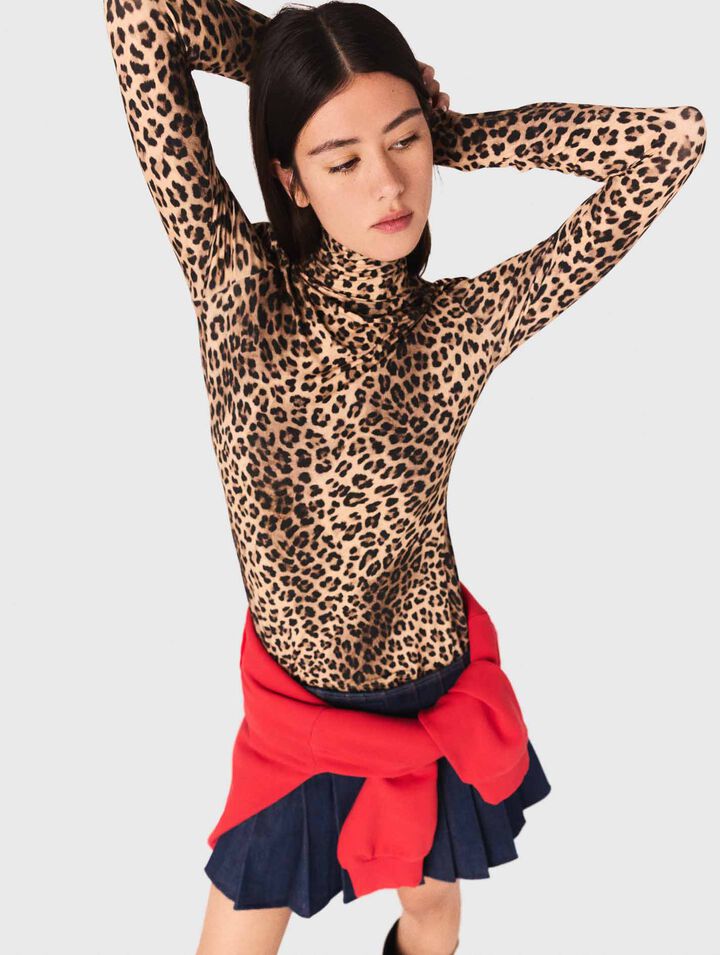 Leopard print T-shirt Leopard print T-shirt