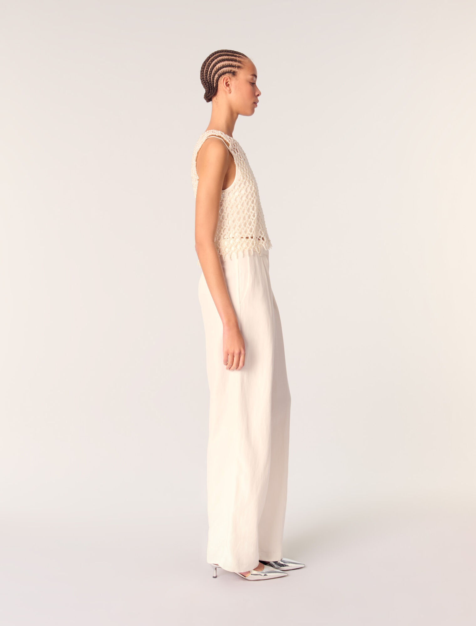 Wide-leg suit trousers Wide-leg suit trousers