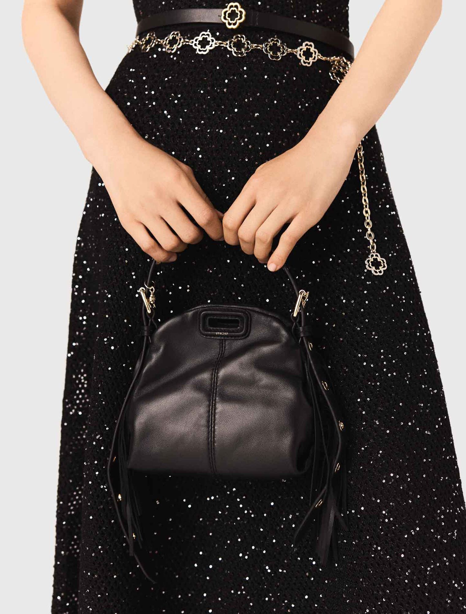 Miss M micro leather bag