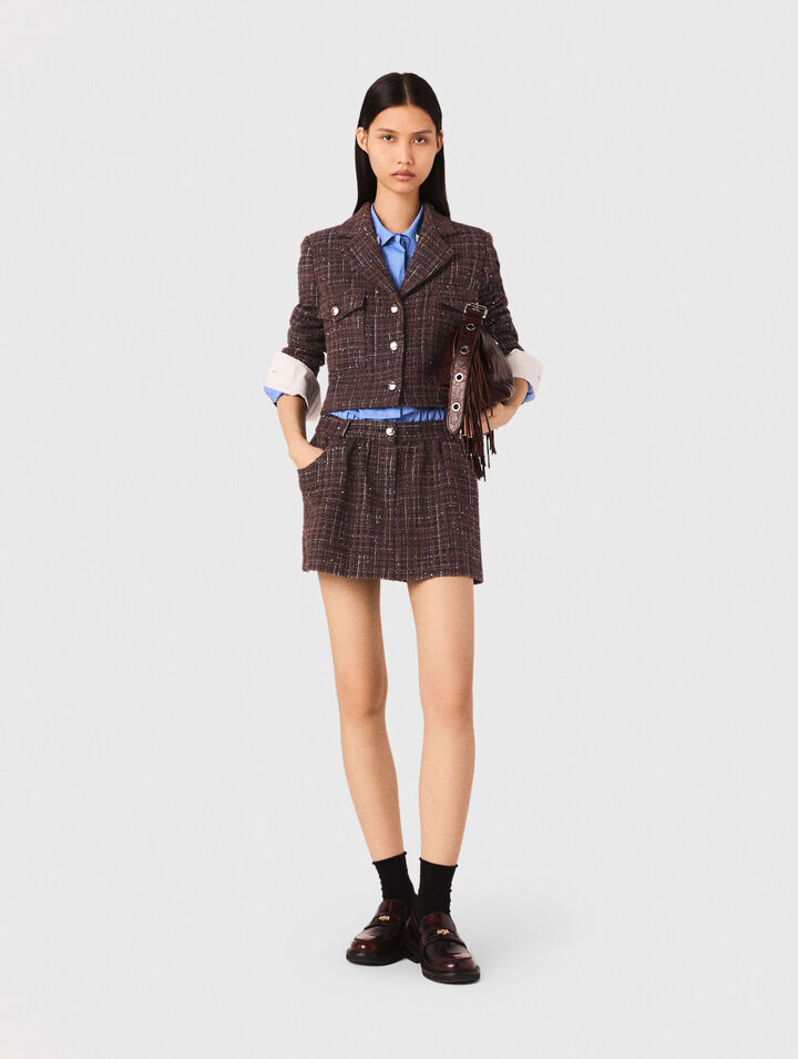 Short tweed jacket Short tweed jacket