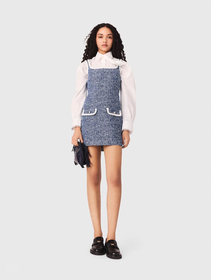 Short tweed dress