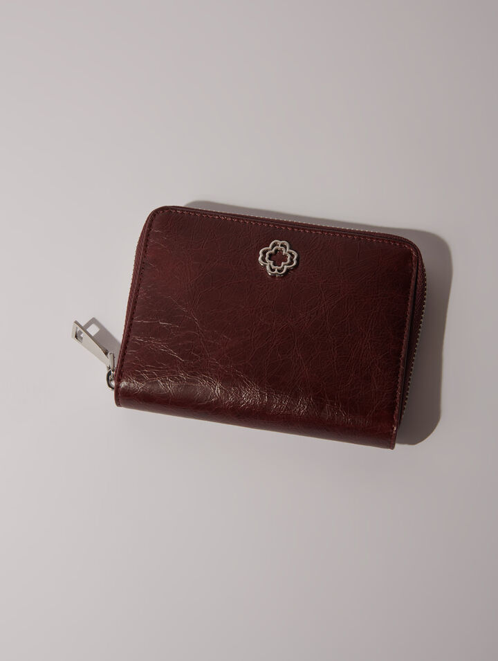 Crackled leather wallet Crackled leather wallet