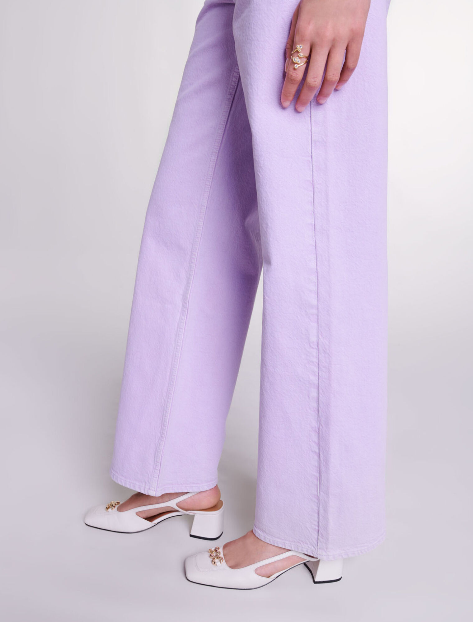 Faded wide-leg jeans Faded wide-leg jeans