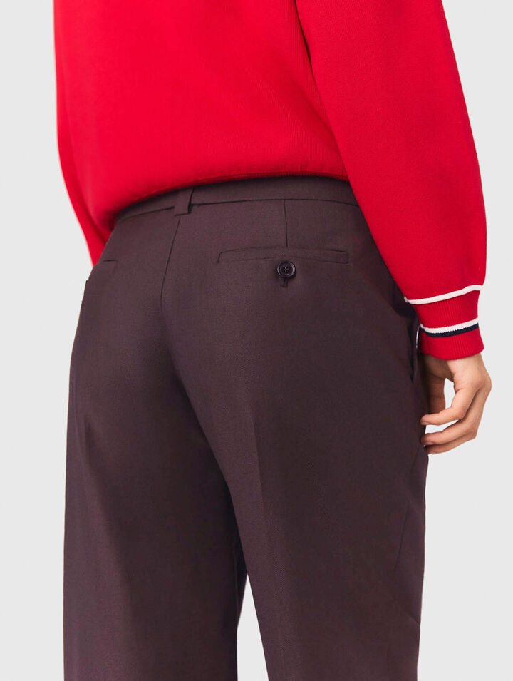 Wide-leg suit trousers Wide-leg suit trousers