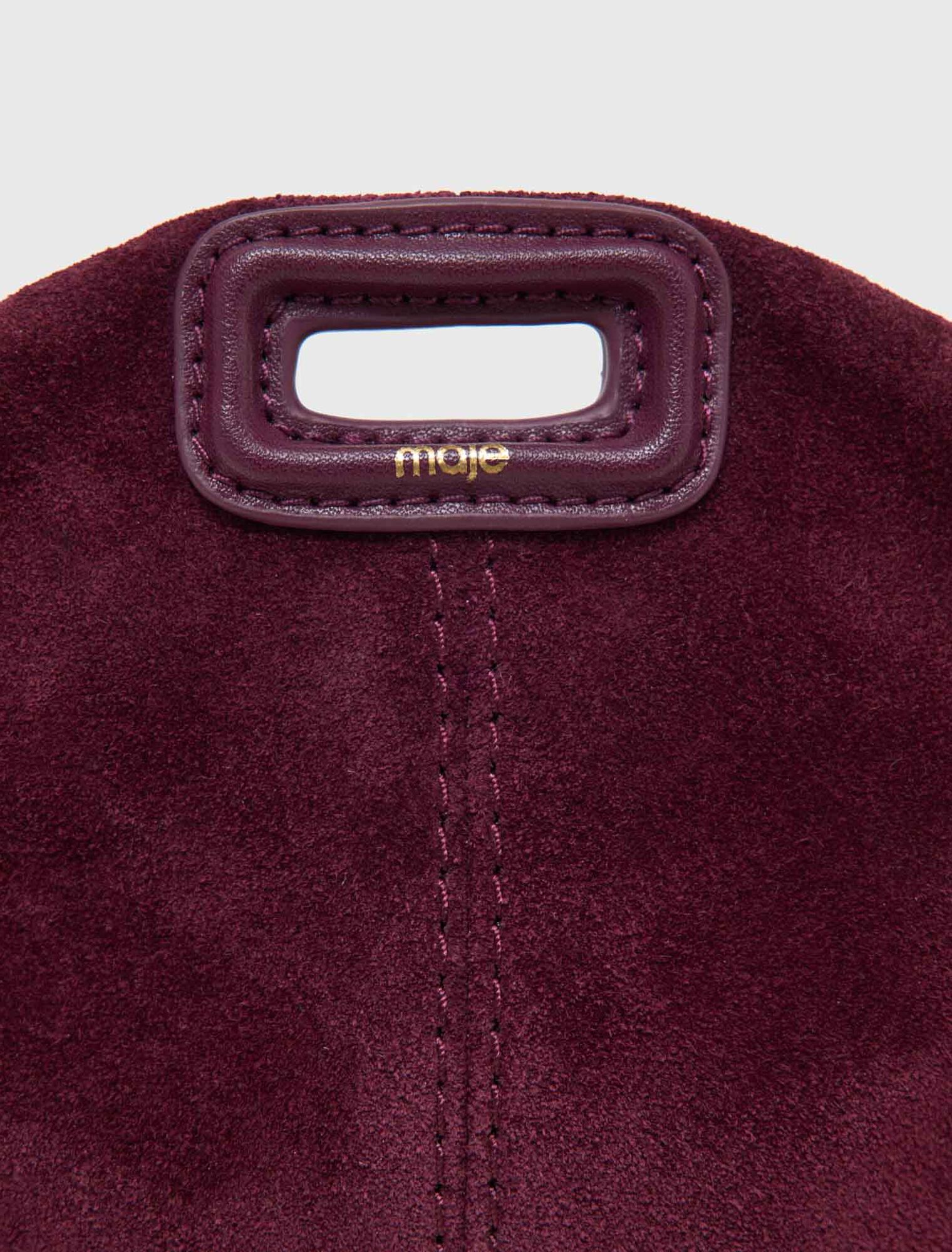 Miss M micro suede bag