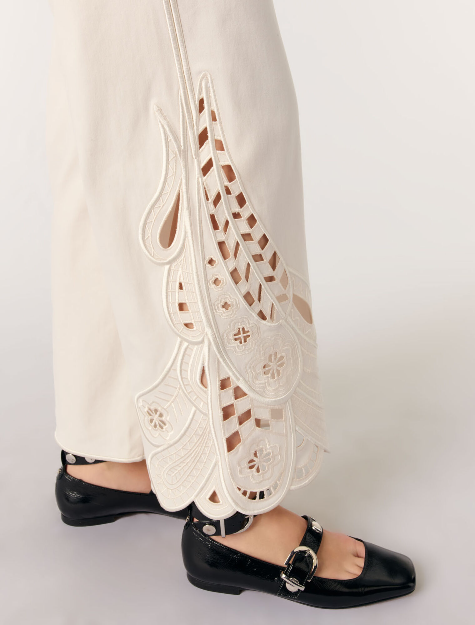 Embroidered trousers Embroidered trousers