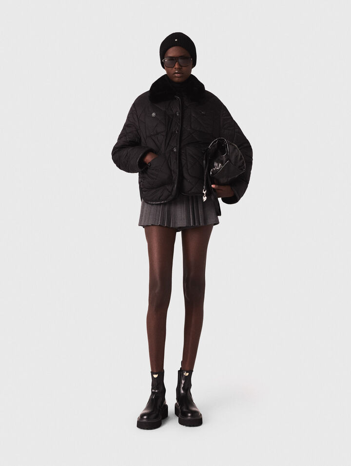 Reversible sequin puffer jacket Reversible sequin puffer jacket