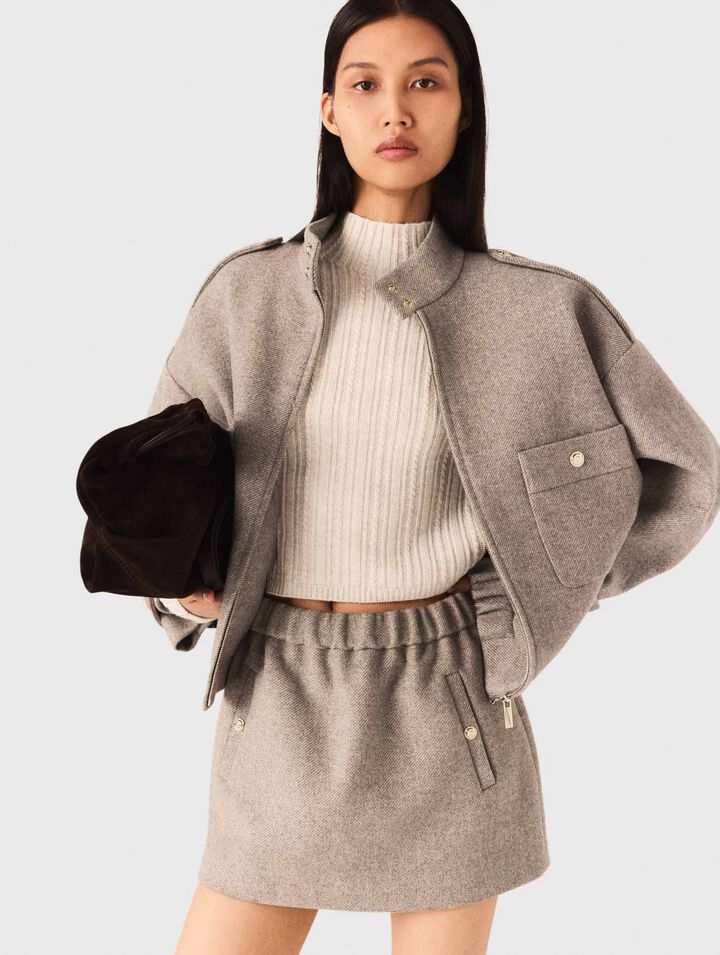 Mixed wool jacket Mixed wool jacket