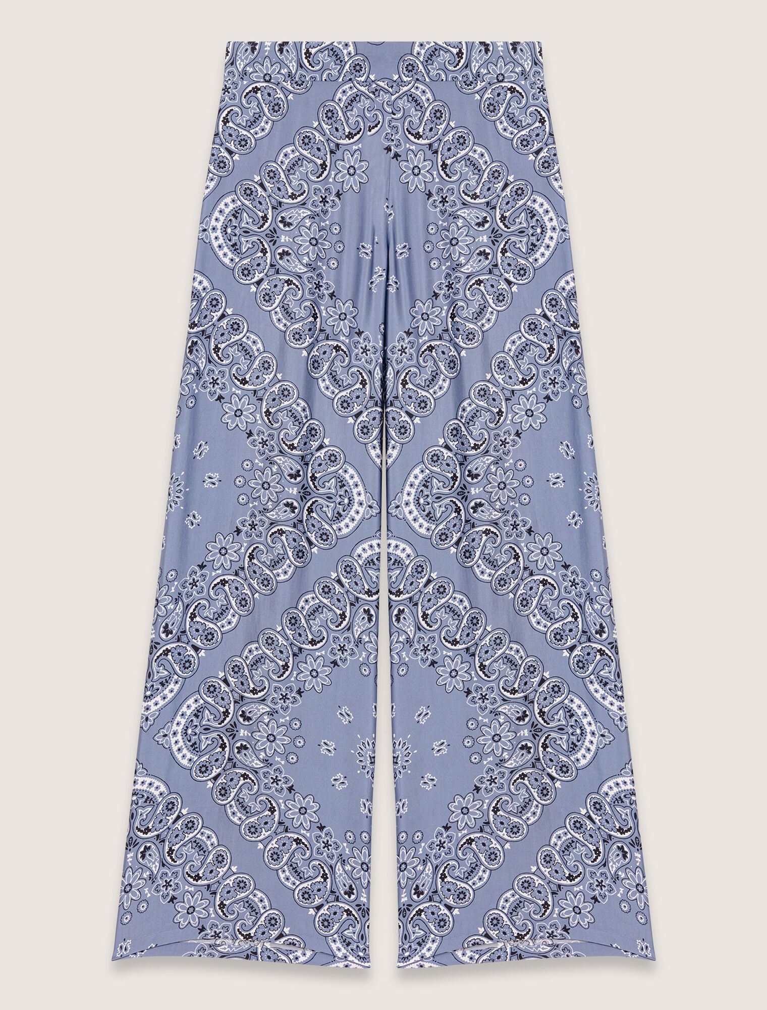 Flowing patterned trousers Flowing patterned trousers