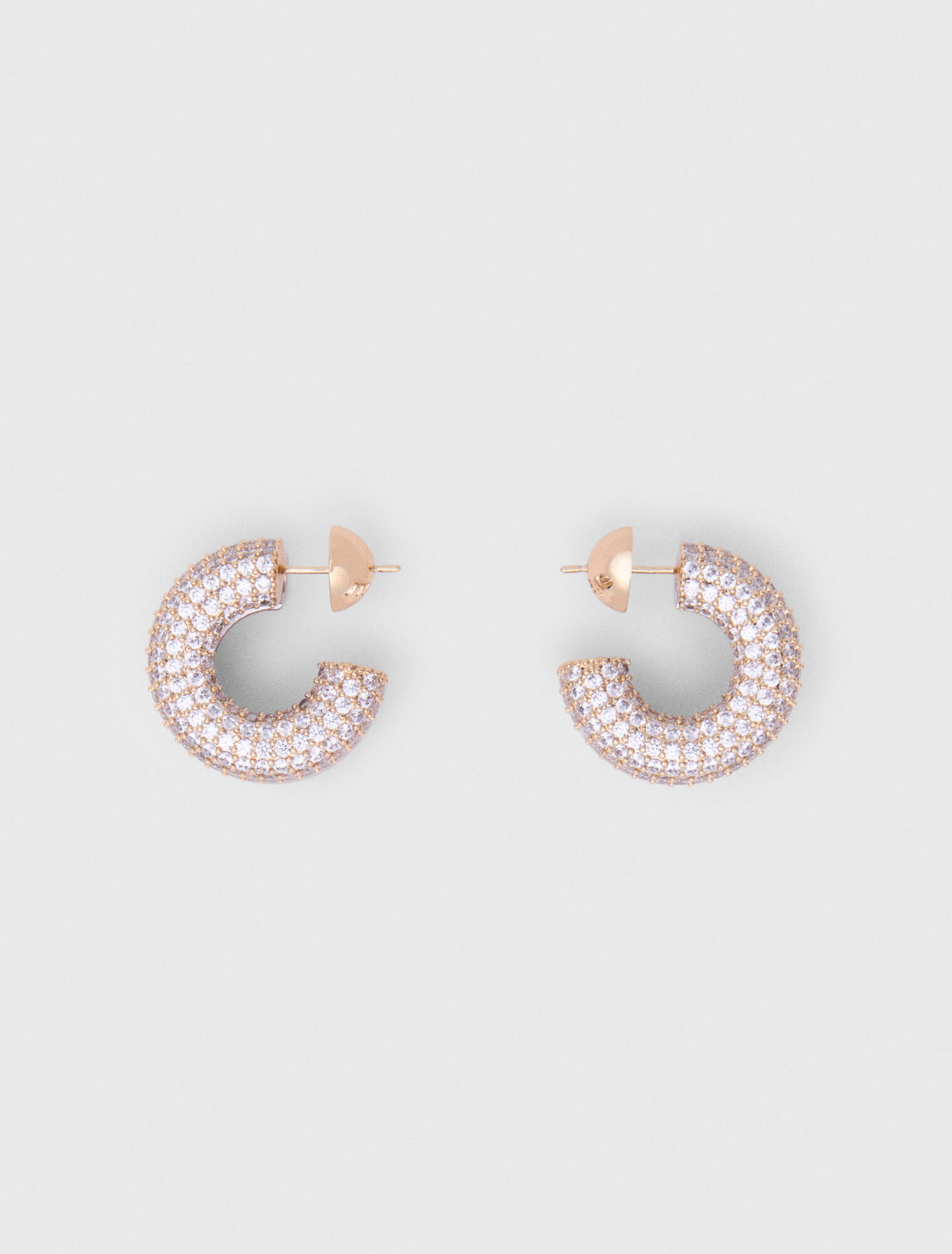 Rhinestone earrings